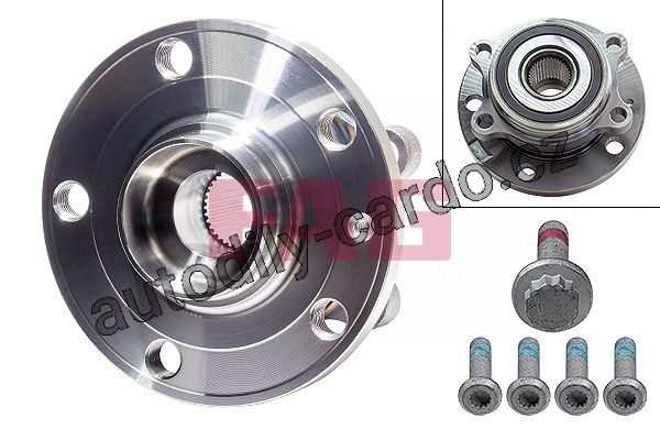 Sada ložisek kol FAG 713610610 - AUDI A3 8P1 2.0 FSI / kW: 110/ 05.2003-> BHD