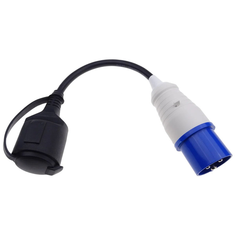 Adaptér napájecí CEE Schuko IP44 742254 Adaptér napájecí CEE Schuko IP44 742254