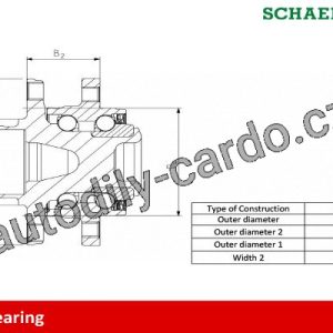 Sada ložisek kol FAG 713649370 – MINI mini Sada ložisek kol FAG 713649370 – MINI mini