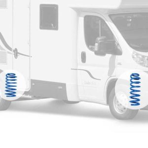 Pružiny vinuté zesílené VB-CoilSpring pro zadní nápravu, Fiat Ducato X250 (od r. v. 2006), modré 310961 Pružiny vinuté zesílené VB-CoilSpring pro zadní nápravu, Fiat Ducato X250 (od r. v. 2006), modré 310961