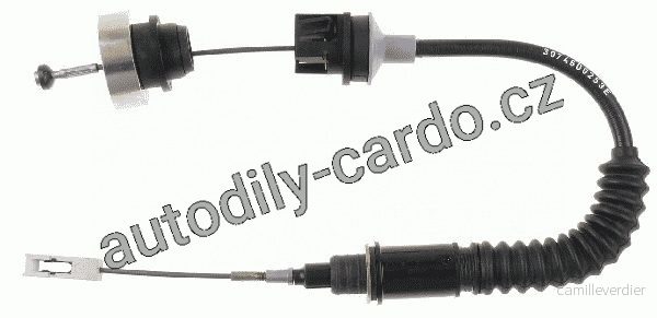 Tažné lanko, ovládání spojky SACHS SA 3074600253 Tažné lanko, ovládání spojky SACHS SA 3074600253