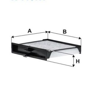 FI K1167A Kabinový filtr s aktivním uhlím FILTRON 591658 FI K1167A Kabinový filtr s aktivním uhlím FILTRON 591658