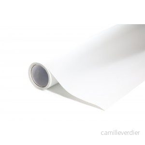 Metalická čirá bílá polepová fólie 152x500cm - interiér/exteriér LMF02-050