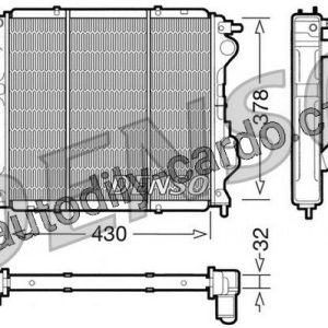 Chladič motoru DENSO (DE DRM23027) Chladič motoru DENSO (DE DRM23027)