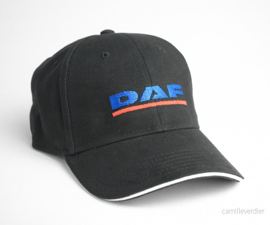Čepice kšiltovka DAF černá 90719