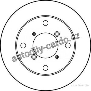 Brzdový kotouč TRW DF3032 – SUZUKI SWIFT, JUSTY Brzdový kotouč TRW DF3032 – SUZUKI SWIFT, JUSTY