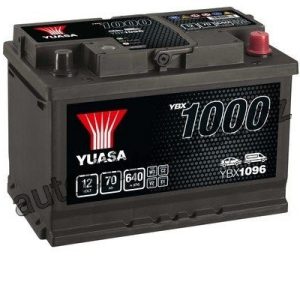 Autobaterie YUASA YBX1096 70AH/620A P+ /278x175x190/