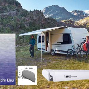 Markýza střešní kazetová Thule Omnistor 6300 3,25 m (bílé pouzdro, safírově modrá, výsuv 2,5 m) 313462 Markýza střešní kazetová Thule Omnistor 6300 3,25 m (bílé pouzdro, safírově modrá, výsuv 2,5 m) 313462
