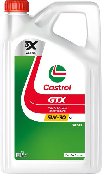CA 15901B CASTROL GTX 5W-30 C4 - 5 l