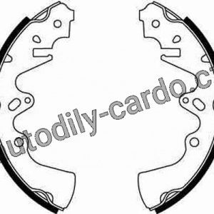 Sada brzdových čelistí TRW GS8197 – HYUNDAI MAZDA Sada brzdových čelistí TRW GS8197 – HYUNDAI MAZDA
