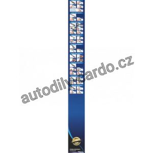 Sada stěračů VALEO Silencio X-TRM (VA 574325) – 650mm + 580mm Sada stěračů VALEO Silencio X-TRM (VA 574325) – 650mm + 580mm