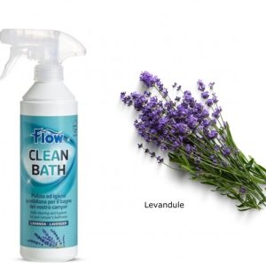 Flow Clean Bath čistící a dezinfekční prostředek levandule 500ml 320334 Flow Clean Bath čistící a dezinfekční prostředek levandule 500ml 320334