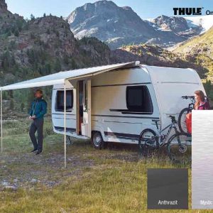 Střešní kazetová markýza Thule Omnistor 6300 5,00 m (antracit, mystic grey) 312407