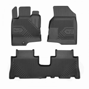 Zvýšené gumové koberečky CHEVROLET Captiva (C100, C140) - 3ks AKD77407558