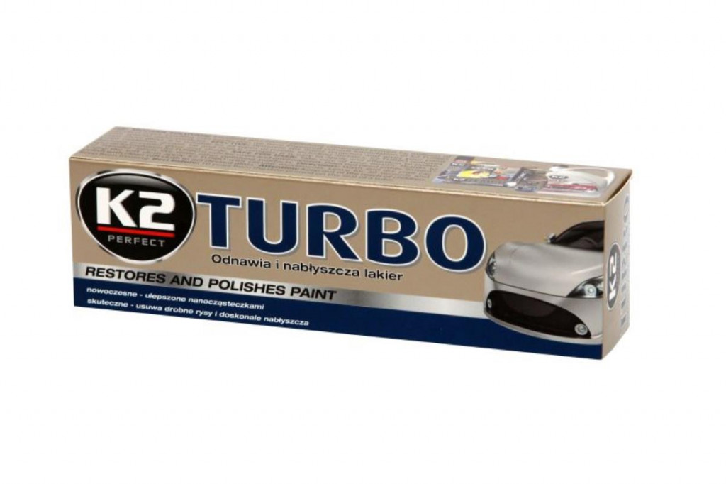 Pasta leštící s voskem K2 TURBO 120g 610773