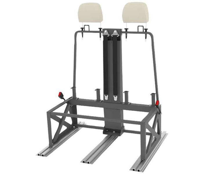 Montážní sada pro kotevní rám pásů 595020, délka 1250 mm 307559