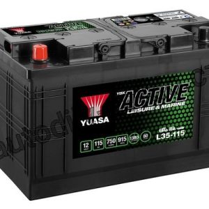 Autobaterie YUASA L35-115 115Ah 750A 12V L+ /350x174x224/